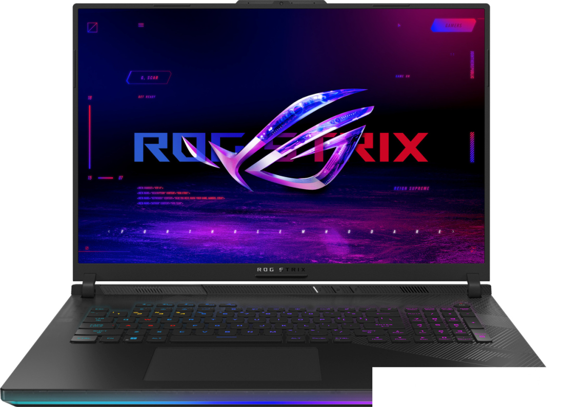 Игровой ноутбук ASUS ROG Strix SCAR 18 2024 G834JYR-R6080W