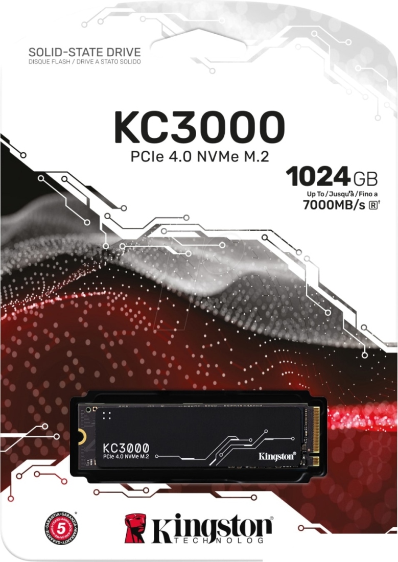 SSD Kingston KC3000 1TB SKC3000S/1024G