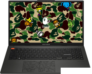 Ноутбук ASUS VivoBook S15 OLED BAPE Edition K5504VA-MA343W